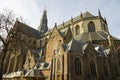 St bavo church or grote kerk Haarlem Royalty Free Stock Photo