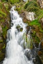 St. Beatus waterfalls above Thunersee, Sundlauenen, Swi