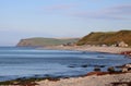 St Bees Head and Cumbrian coast from Nethertown