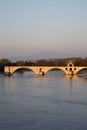 St Benezet Bridge; Avignon Royalty Free Stock Photo