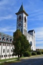 St-Benoit abbey monastery. Royalty Free Stock Photo