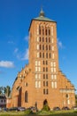 St. Catherine of Alexandria Basilica in Braniewo Royalty Free Stock Photo