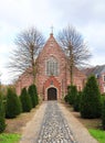 St. Catherine\'s Beguinage Church in Herentals, Belgium. Royalty Free Stock Photo