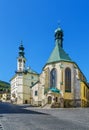 Church of St Catherine, Banska Stiavnica, Slovakia Royalty Free Stock Photo