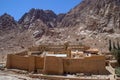 St Catherine`s Monastery near Mount Sinai Royalty Free Stock Photo