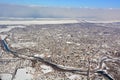 St Catherines aerial, Winter Royalty Free Stock Photo