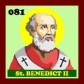 81st Catholic Church Pope Benedict II