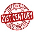 21st century grunge rubber stamp