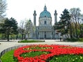 St Charles Church, Vienna Royalty Free Stock Photo