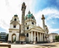 St. Charles`s Church Karlskirche, Vienna