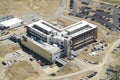 ST. CHARLES, UNITED STATES - Dec 23, 2008: Aerial view of Commercial building construction