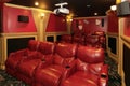 ST. CHARLES, UNITED STATES - Dec 22, 2008: Interior Theatre room Royalty Free Stock Photo