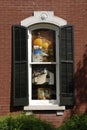 ST. CHARLES, UNITED STATES - Dec 23, 2008: Window and shutters