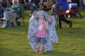 ST. CHARLES, UNITED STATES - Jun 23, 0208: young child playing at a festival