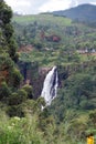 St Clair Falls is the widest waterfall in Sri Lanka Royalty Free Stock Photo