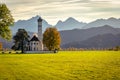 St. Coloman - catholic church in Schwangau, Germany