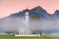 St. Coloman church in Schwangau Royalty Free Stock Photo