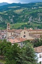 St. Colombano Abbey. Bobbio. Emilia-Romagna. Italy. Royalty Free Stock Photo