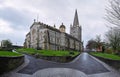 St Columb\'s Cathedral. city of Derry, Northern Ireland. panorama format