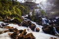 St Columba Falls in Tasmania Australia Royalty Free Stock Photo