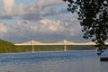 St. Croix Crossing of an exfradosed bridge Royalty Free Stock Photo