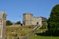 St David`s Cathedral and gate Royalty Free Stock Photo