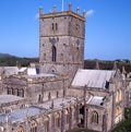 St davids cathedral pembrokeshire Royalty Free Stock Photo