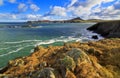 St Davids Head across Whitesands Bay