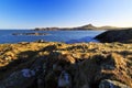 St Davids Head across Whitesands Bay Royalty Free Stock Photo