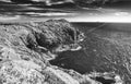 St Davids Head at Bright Summer Day