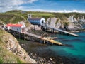 St Davids RNLI lifeboat stations, in Pembrokeshire, South Wales Royalty Free Stock Photo