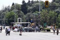 The 31st day of the protest against the government and the chief prosecutor set up barricades on Orlov most Eagle Bridge in