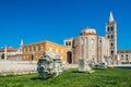 St. Donatus church at daylight in the old town, Zadar, Croatia