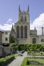 St Edmundsbury Cathedral from the garden