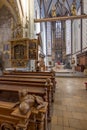 St. Egidius Basilica in Bardejov, UNESCO site, Slovakia