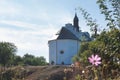 St. Elias Church in Subotiv village, Ukraine, the grave of the Ukrainian hetman Bohdan Khmelnitsky. Historical places of Ukraine.