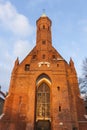 St. Elizabeth Church in Gdansk at sunset