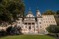 St. Erhard`s church Erhardkirche in Nonntal area of Salzburg, Royalty Free Stock Photo