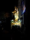 St Eustorgio Milian Our Lady statue and relics of biblical Magi Royalty Free Stock Photo