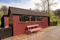 St Fagans old shop Royalty Free Stock Photo