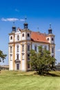 St Florian church,  Moravsky Krumlov, Vysocina district, Czech republic, Europe Royalty Free Stock Photo