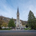 St Florin Cathedral - Vaduz, Liechtenstein Royalty Free Stock Photo