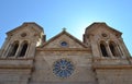 ST. FRANCIS CATHEDRAL IN SANTA FE, NEW MEXICO Royalty Free Stock Photo