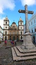 St. Francis Cruise`s Square, Salvador, Brazil