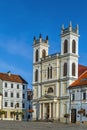 St. Francis Xavier Cathedral, Banska Bystrica, Slovakia Royalty Free Stock Photo