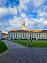 Historic cathedral and monastery in the Swiss city of St. Gallen