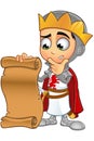 St. George Boy King Character