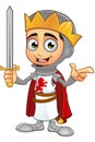 St. George Boy King Character