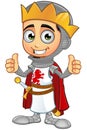 St. George Boy King Character