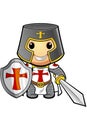 St George Cartoon Knight